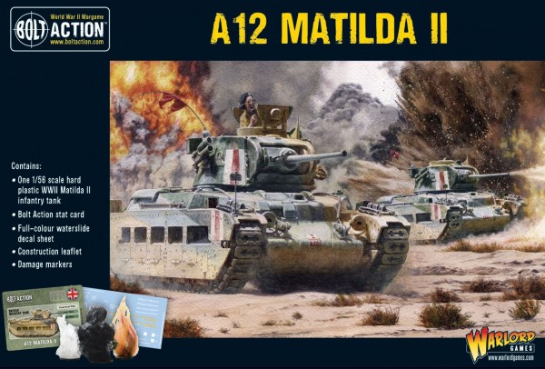Bolt Action: British Matilda II (Plastik)