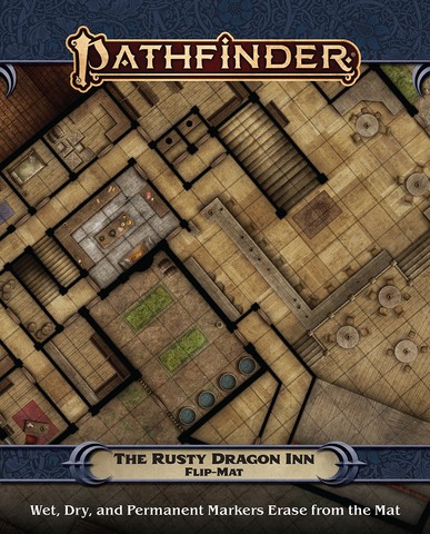 Pathfinder Flip-Mat: The Rusty Dragon Inn (engl.)