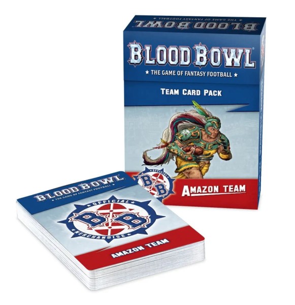 Blood Bowl Amazon Team Card Pack (EN)