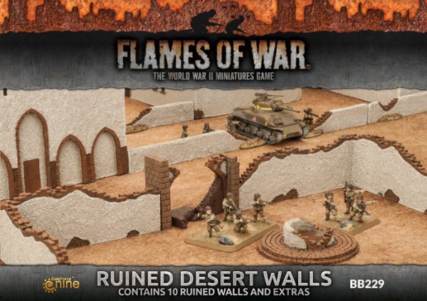 Ruined Desert Walls (x10)