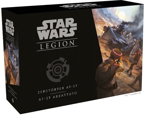 Star Wars: Legion - Zerstörter AT-ST (dt./it.)
