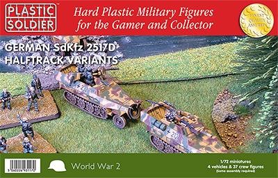Plastic Soldier: 1/72 SdKfz 251/D Variants