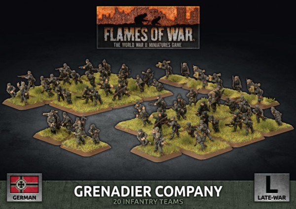 Flames of War GE: LW Grenadier Company (Plastik)