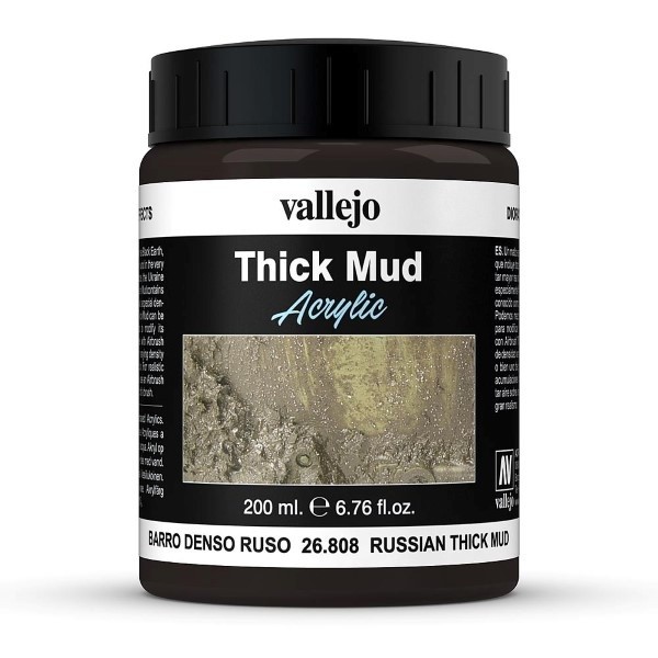 Vallejo Weathering Effects Thick Mud Russian 200 ml