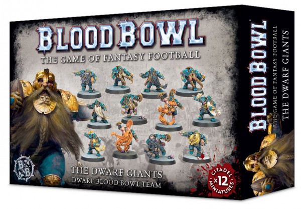 Blood Bowl Edition 2016 The Dwarf Giants Team