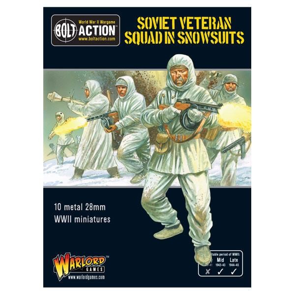 Bolt Action: Soviet Veteran Squad in Snowsuits (10)