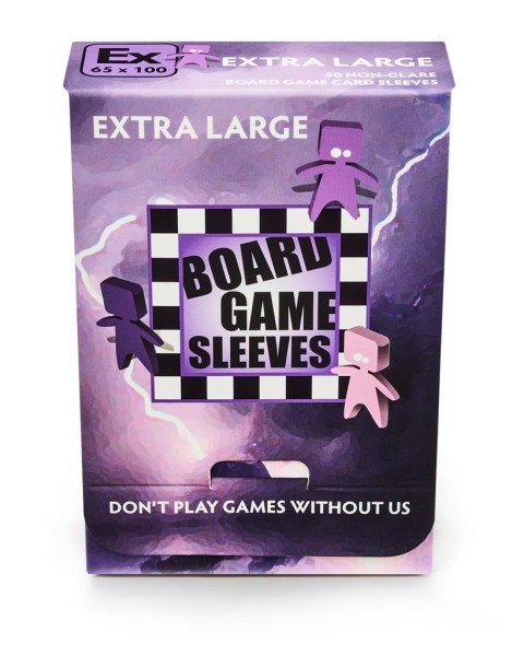 Board Games Sleeves - Non-Glare - Extra Large(65x100mm) - 50 Pcs