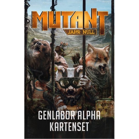 Mutant Jahr Null Genlabor Alpha Kartendeck