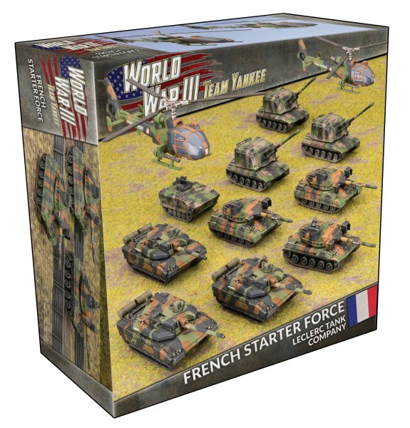 Team Yankee French Leclerc Tank Company Starter Force