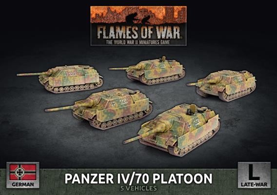 Flames of War Panzer IV/70 Platoon (x5)