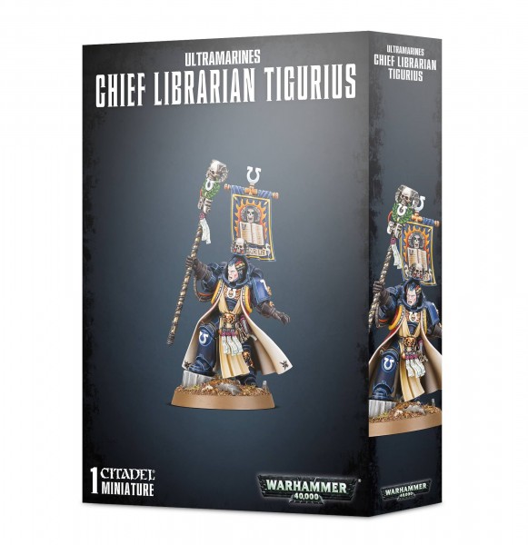 Space Marines: Ultramarines Chief Librarian Tigurius