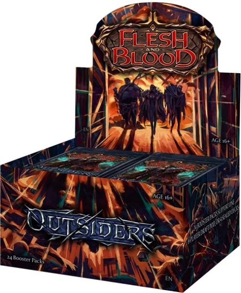 Flesh & Blood TCG - Outsiders Booster Display (24 Packs) (DE)