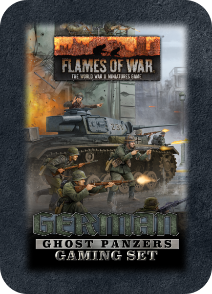 Flames of War German Ghost Panzers Gaming Set