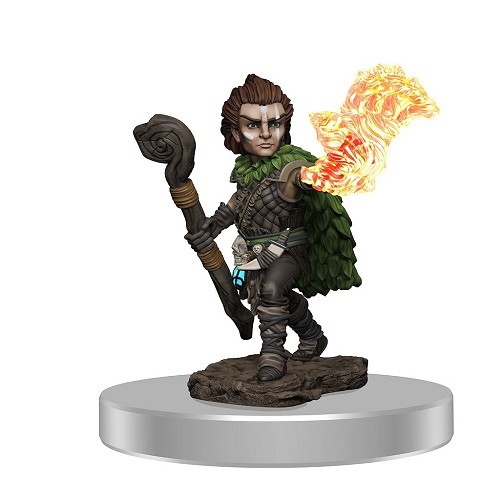Pathfinder Battles: Male Gnome Druid Premium Painted Figure