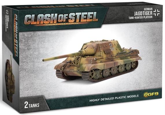 Clash of Steel: Jagdtiger Tank-hunter Platoon (x2 Plastic)