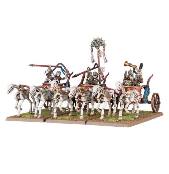 The Old World: Tomb King Skeleton Chariots