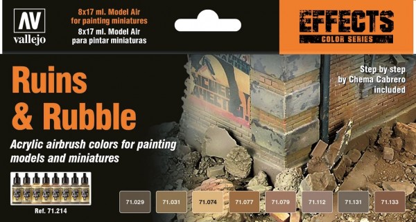 Model Air: Model Air Set Ruins & Rubble (8)