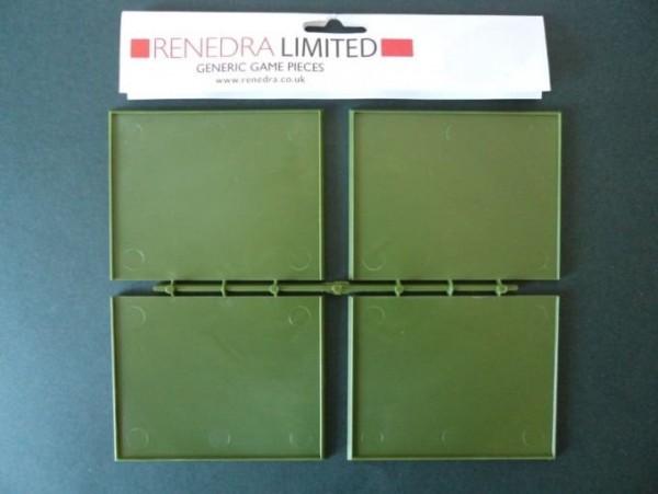 Renedra: Regimentsbasen 100mm x 80mm (x4)