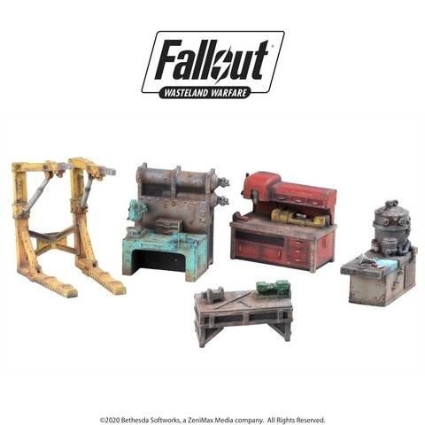 Fallout: Wasteland Warfare Work Benches (engl.)