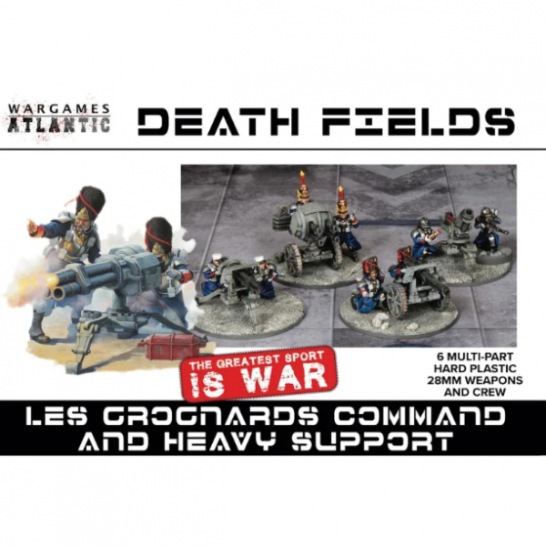 Wargames Atlantic: Les Grognards Command & Heavy Support (Plastic)