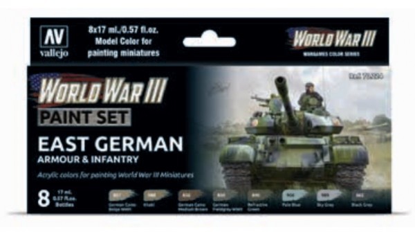 Model Color: WWIII East German Armour & Infantry