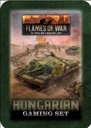Flames of War: Hungarian Gaming Tin Set