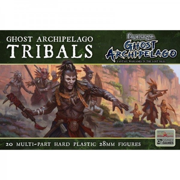 Tribals (20x/plastic) - Frostgrave: Ghost Archipelago