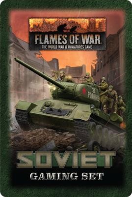 Flames of War Soviet Gaming Tin Set