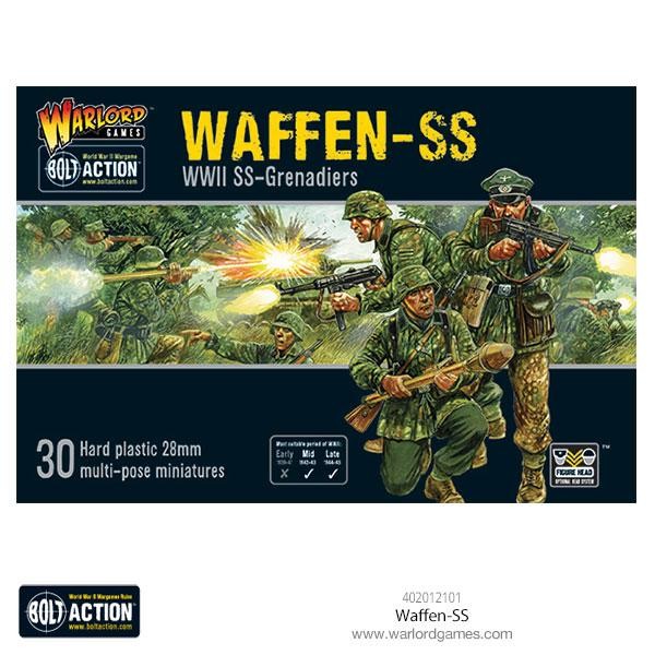 Bolt Action: German Waffen SS Box (Plastic)