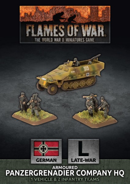 Flames of War GE: LW Panzergrenadier Company HQ (Plastik x2)
