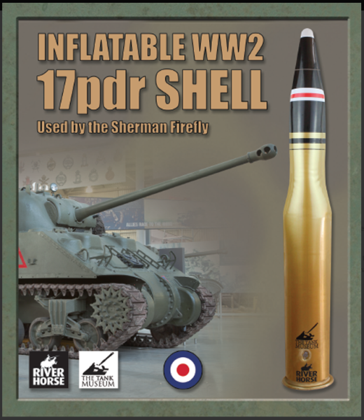 Inflatable WW2 17pdr Shell