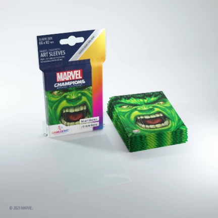 Marvel Champions: Art Sleeves - Hulk