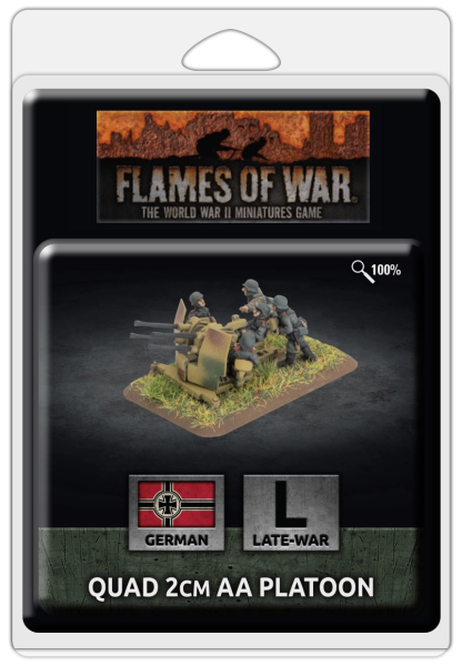 Flames of War GE: Quad 2cm AA Platoon