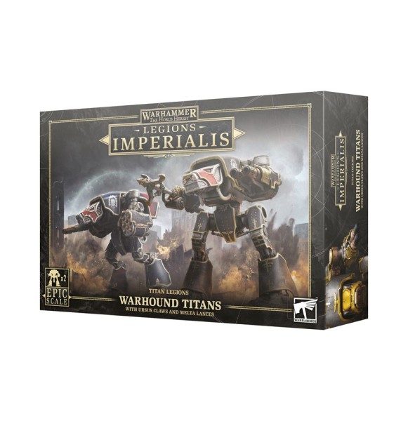 Legions Imperialis: Warhound Titans w/Ursus Claws & MLT