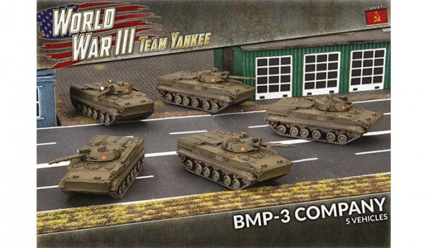 Team Yankee BMP-3 Platoon (x5/Plastik)
