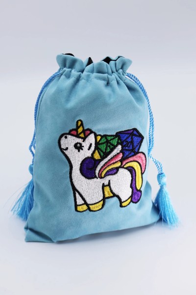 Dice Bag Sparkles the Unicorn