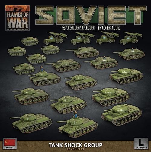 Flames of War SU: Late War Soviet Tank Shock Group