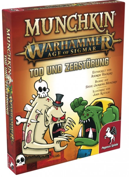 Munchkin Warhammer Age of Sigmar: Tod und Zerstörung (Erw.)