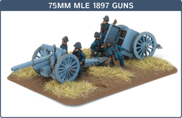 Great War - French 75mm mle 1897 gun