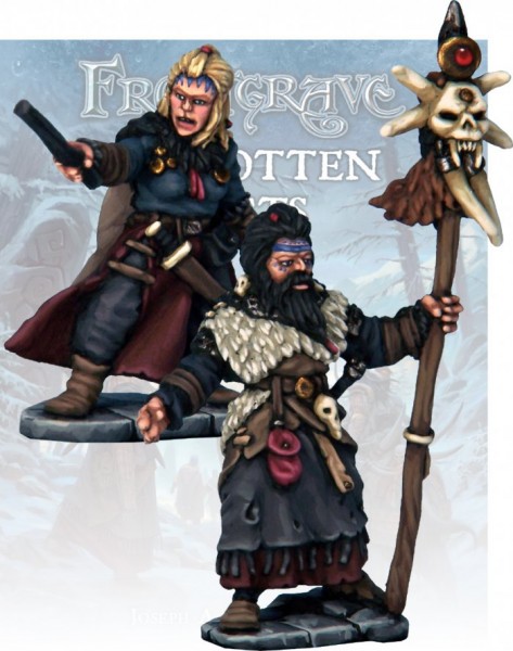 Barbarian Wizard & Apprentice (2) - Frostgrave