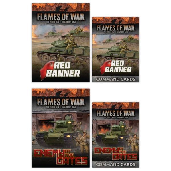 Flames of War: Eastern Front Soviet Unit & Command Cards (174 Cards)