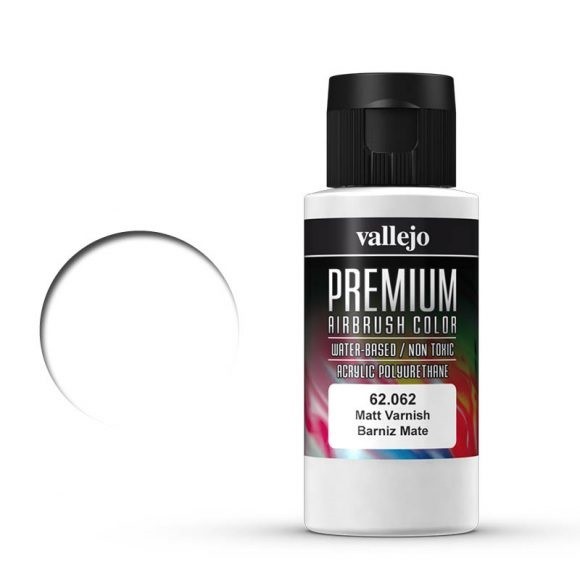 Vallejo Premium: Matt Varnish (Polyu.) (60ml)