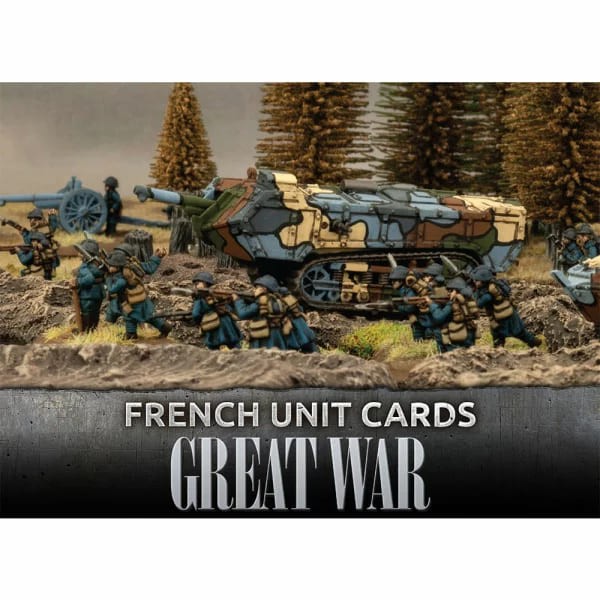 Great War - French Unit Cards