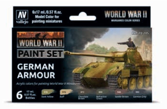 Model Color: WWII German Armour