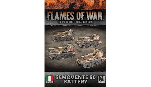 Flames of War IT: Semovente 90 Battery (x4)