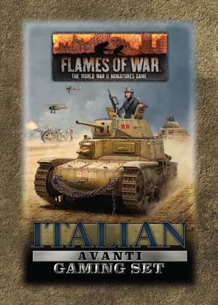 Flames of War Italian Avanti Gaming Set