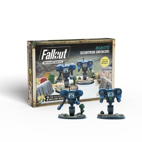 Fallout - Wasteland Warfare - Robots: Securitron Enforcers (EN)