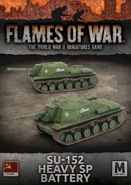 Flames of War SU: SU-152 Heavy SP Battery (x2)