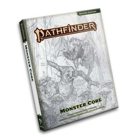 Pathfinder 2. Edition RPG: Pathfinder Monster Core Bundle Sketch Cover Edition (EN)