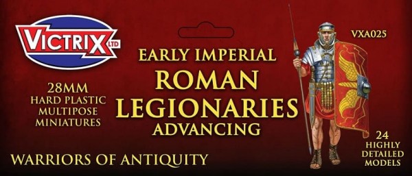 Imperial Roman Legionaries Advancing (x25 Plastik)